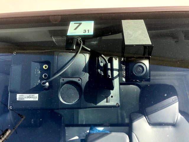 画像：ドライブレコーダー